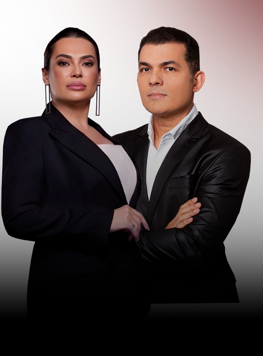 Dra. Nayana e Dr. Sebastião